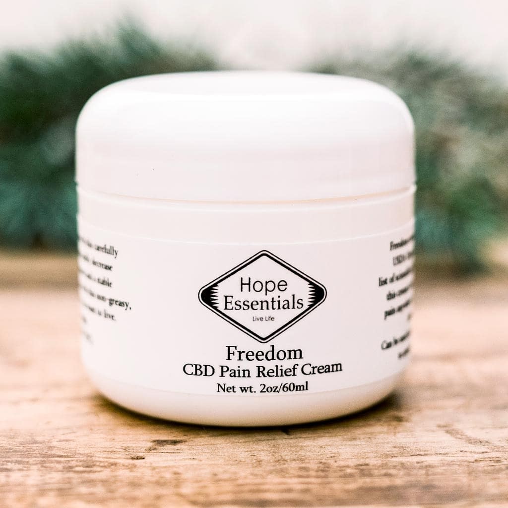 Freedom CBD Pain Cream (Unscented) My Hope Essentials