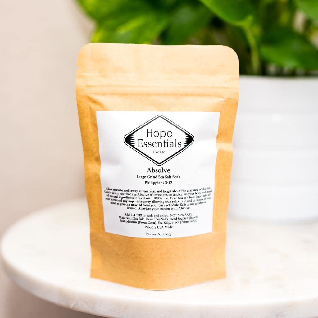 Absolve Large Grind Sea Salt Soak