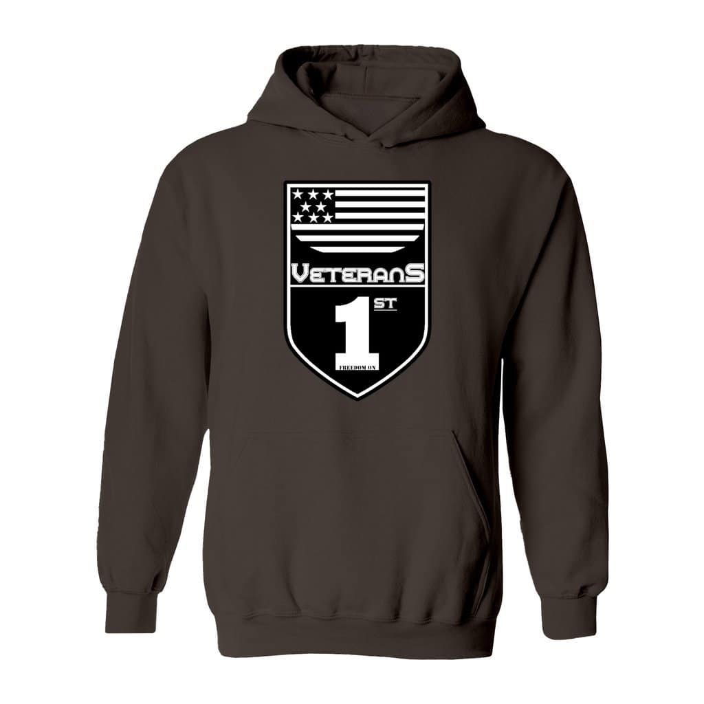 Veterans 1st Hooded Sweatshirt - Image 9
